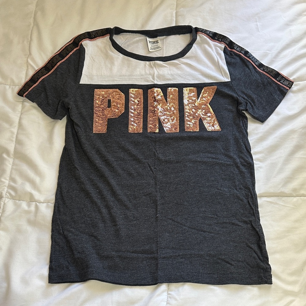 VS PINK Sequin T-Shirt